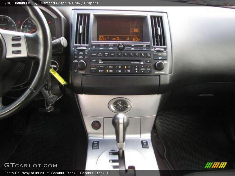 Diamond Graphite Gray / Graphite 2005 Infiniti FX 35