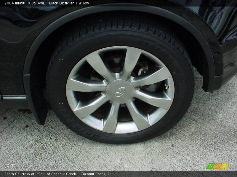 Black Obsidian / Willow 2004 Infiniti FX 35 AWD