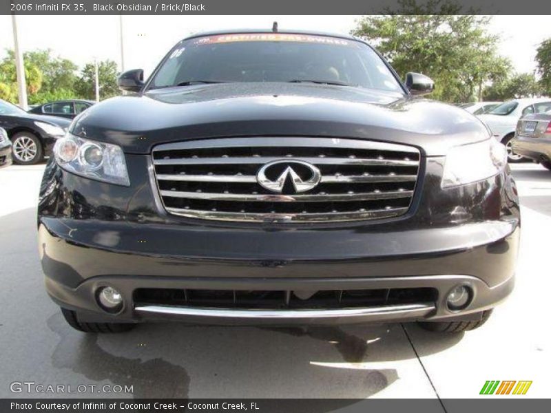 Black Obsidian / Brick/Black 2006 Infiniti FX 35