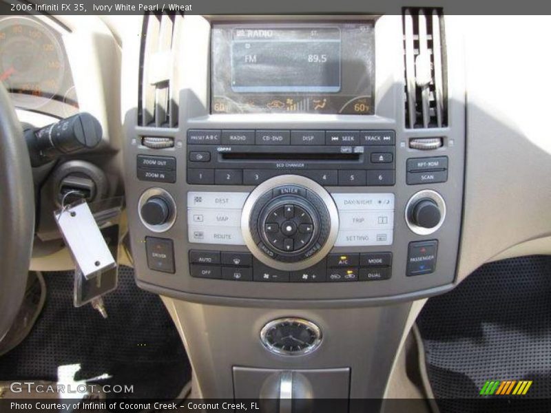 Ivory White Pearl / Wheat 2006 Infiniti FX 35