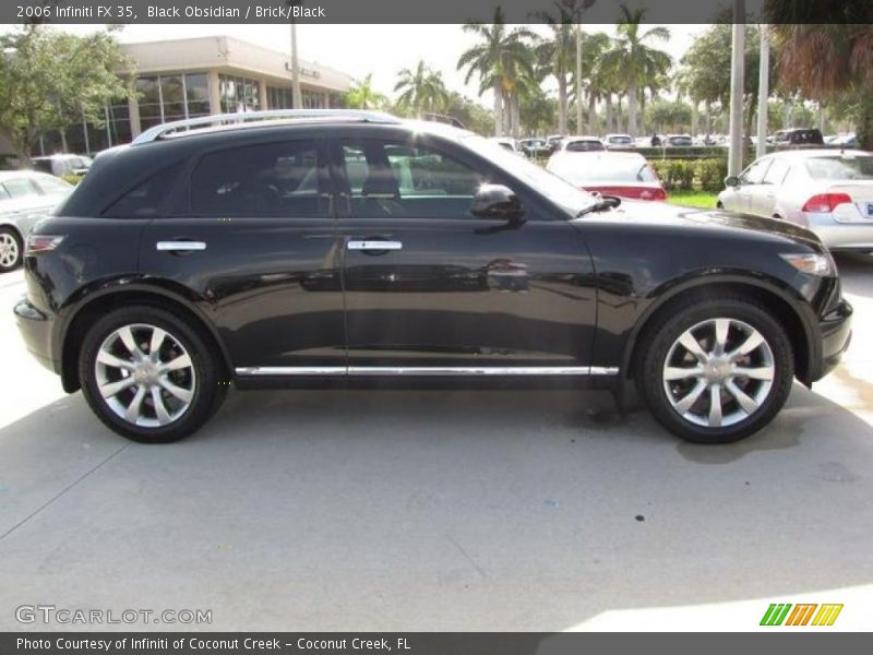 Black Obsidian / Brick/Black 2006 Infiniti FX 35