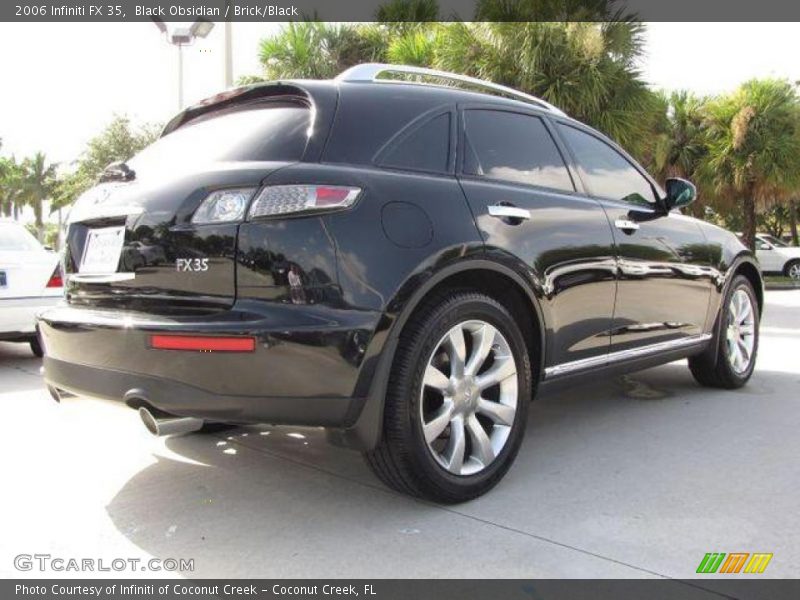 Black Obsidian / Brick/Black 2006 Infiniti FX 35