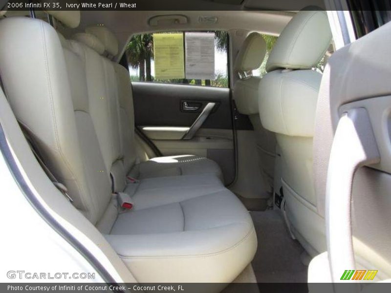 Ivory White Pearl / Wheat 2006 Infiniti FX 35