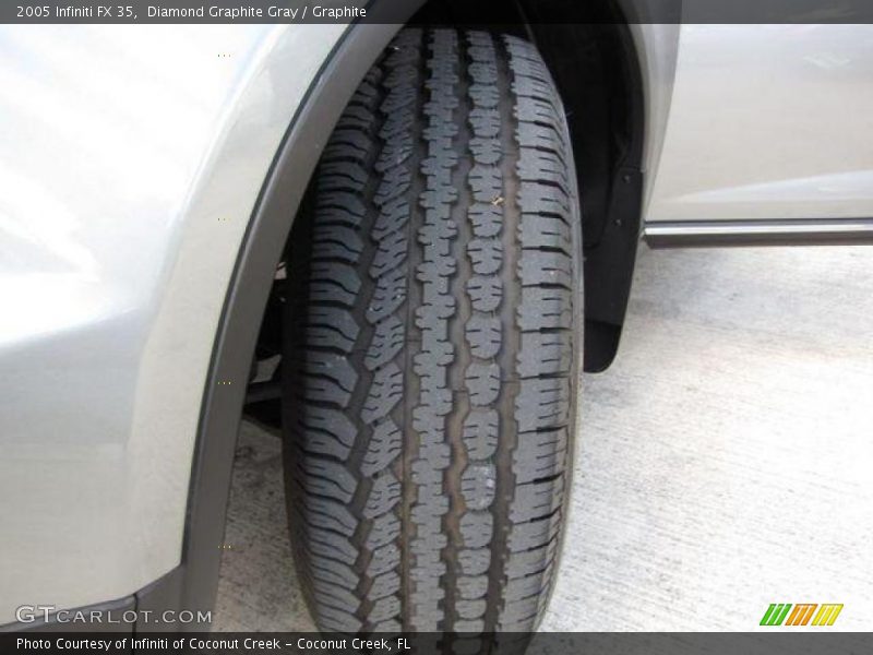 Diamond Graphite Gray / Graphite 2005 Infiniti FX 35