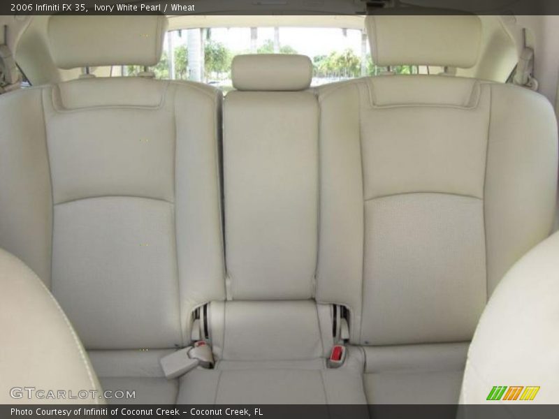 Ivory White Pearl / Wheat 2006 Infiniti FX 35