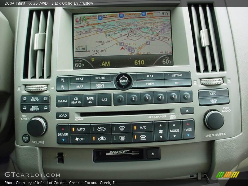 Black Obsidian / Willow 2004 Infiniti FX 35 AWD