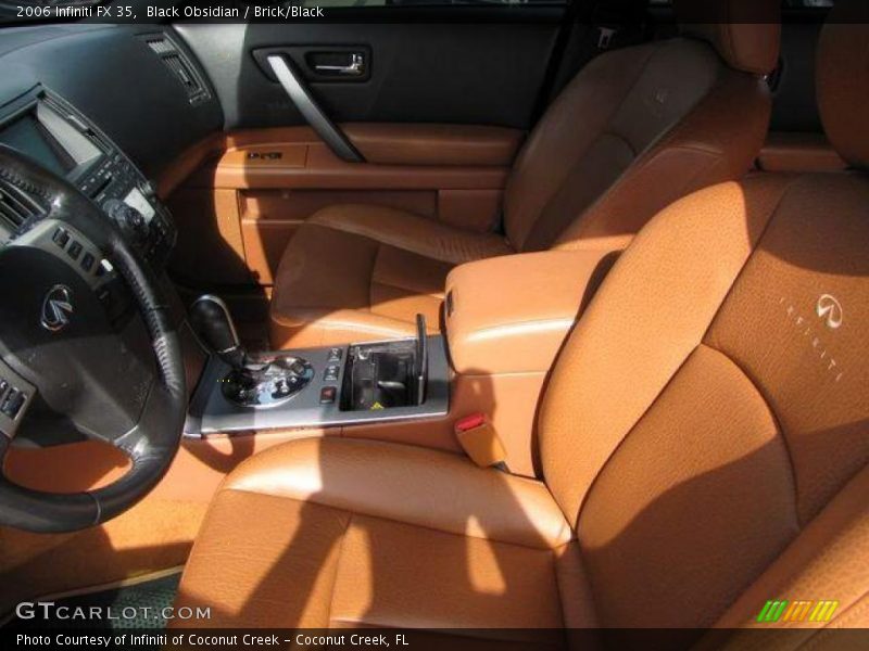 Black Obsidian / Brick/Black 2006 Infiniti FX 35
