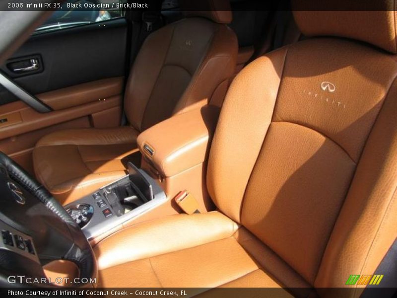 Black Obsidian / Brick/Black 2006 Infiniti FX 35