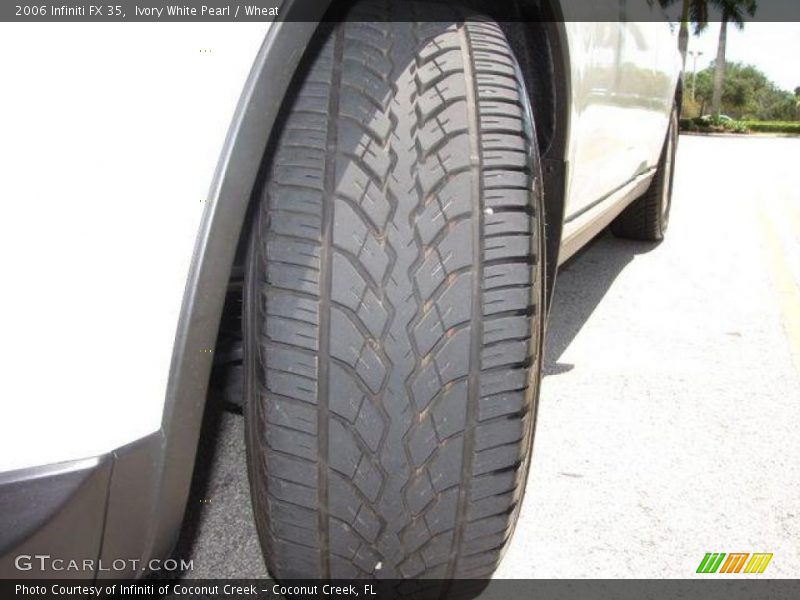Ivory White Pearl / Wheat 2006 Infiniti FX 35