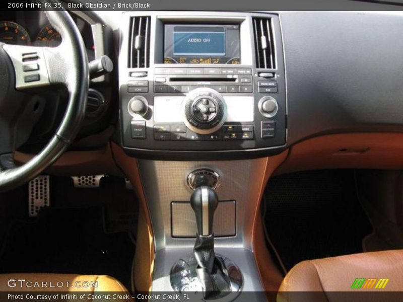 Black Obsidian / Brick/Black 2006 Infiniti FX 35