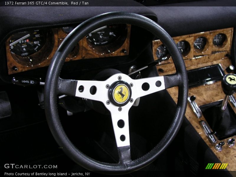 Red / Tan 1972 Ferrari 365 GTC/4 Convertible