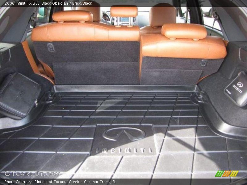 Black Obsidian / Brick/Black 2006 Infiniti FX 35