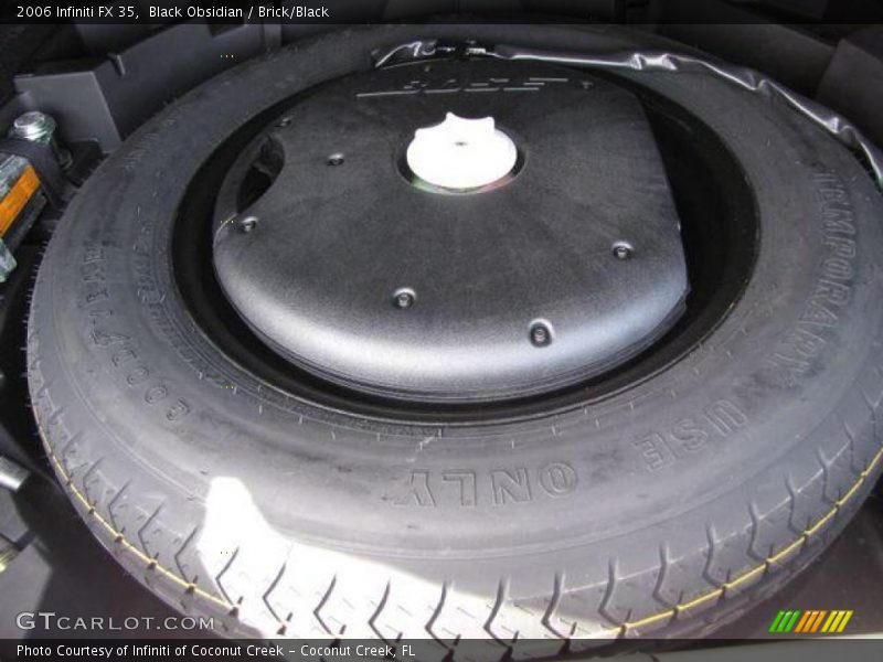 Black Obsidian / Brick/Black 2006 Infiniti FX 35