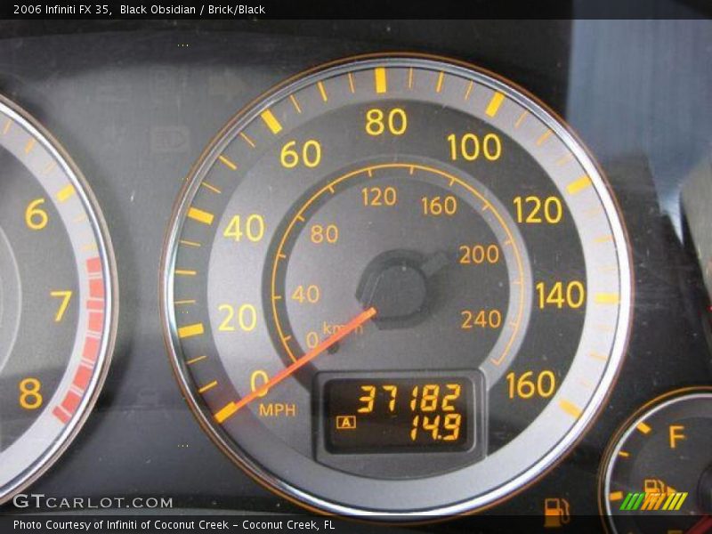 Black Obsidian / Brick/Black 2006 Infiniti FX 35