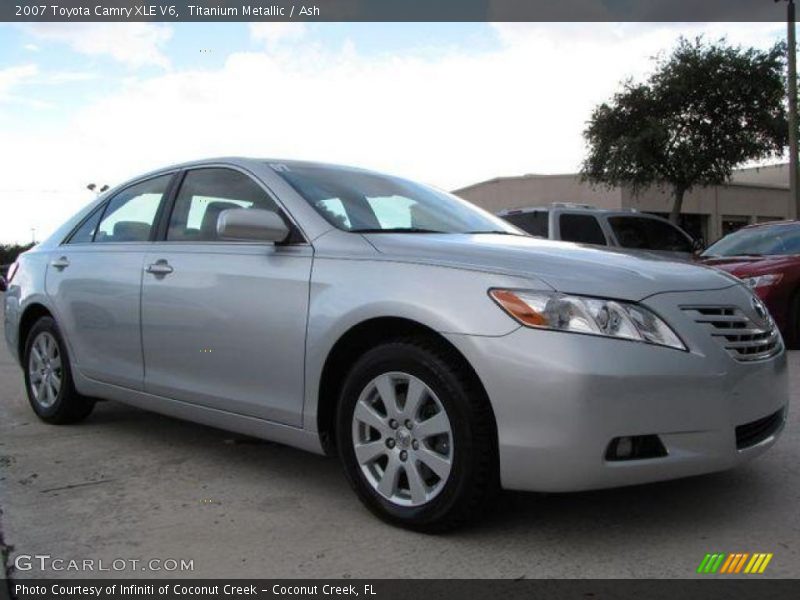 Titanium Metallic / Ash 2007 Toyota Camry XLE V6