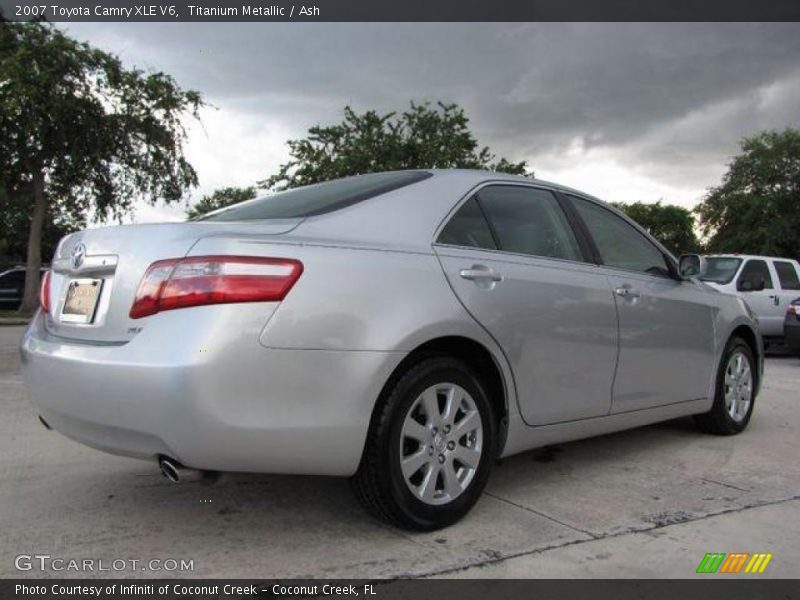 Titanium Metallic / Ash 2007 Toyota Camry XLE V6