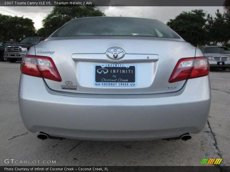 Titanium Metallic / Ash 2007 Toyota Camry XLE V6