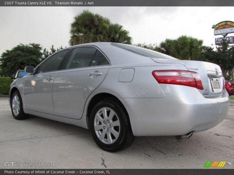 Titanium Metallic / Ash 2007 Toyota Camry XLE V6