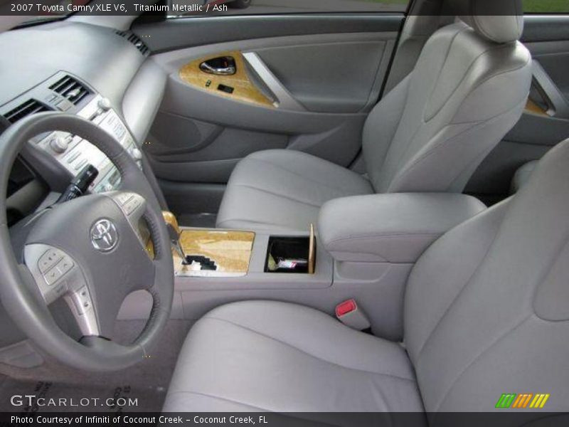 Titanium Metallic / Ash 2007 Toyota Camry XLE V6