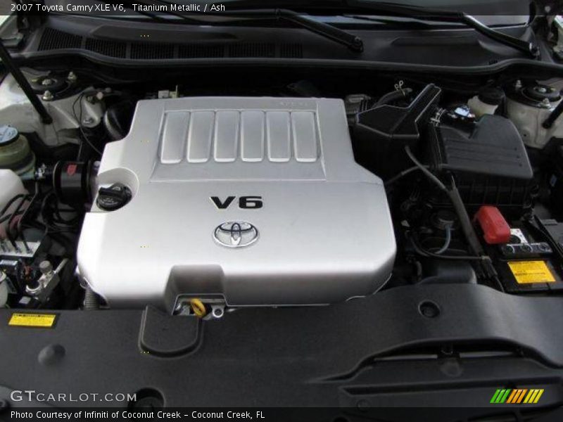 Titanium Metallic / Ash 2007 Toyota Camry XLE V6