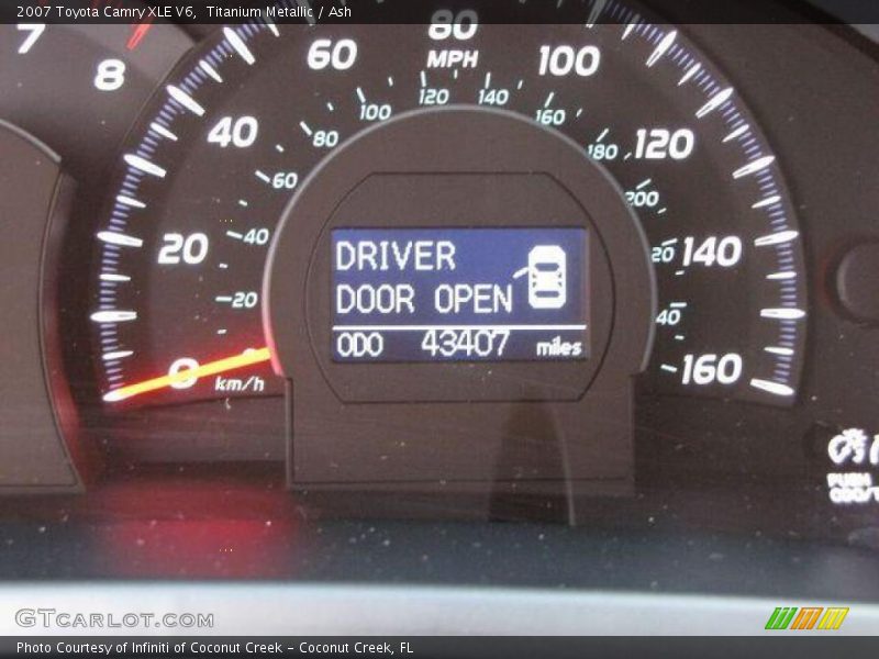 Titanium Metallic / Ash 2007 Toyota Camry XLE V6