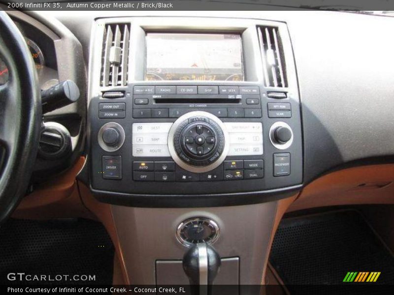 Autumn Copper Metallic / Brick/Black 2006 Infiniti FX 35