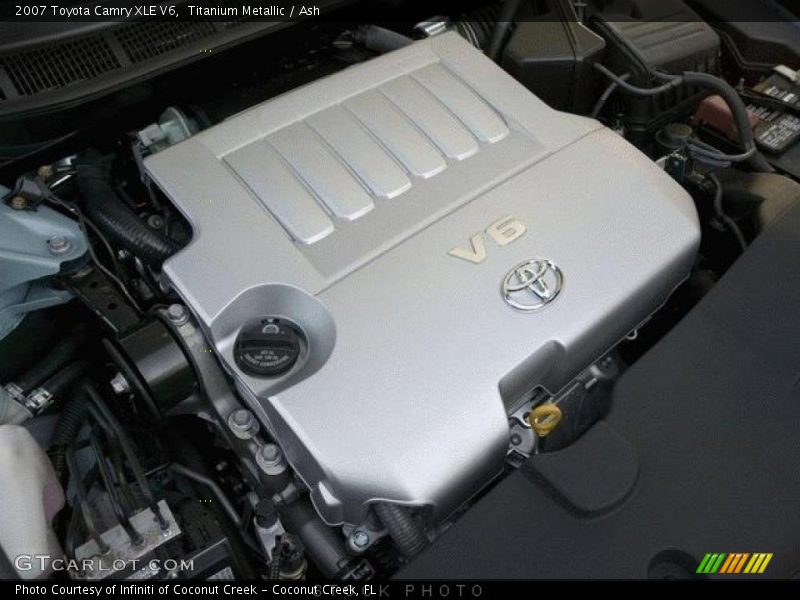 Titanium Metallic / Ash 2007 Toyota Camry XLE V6