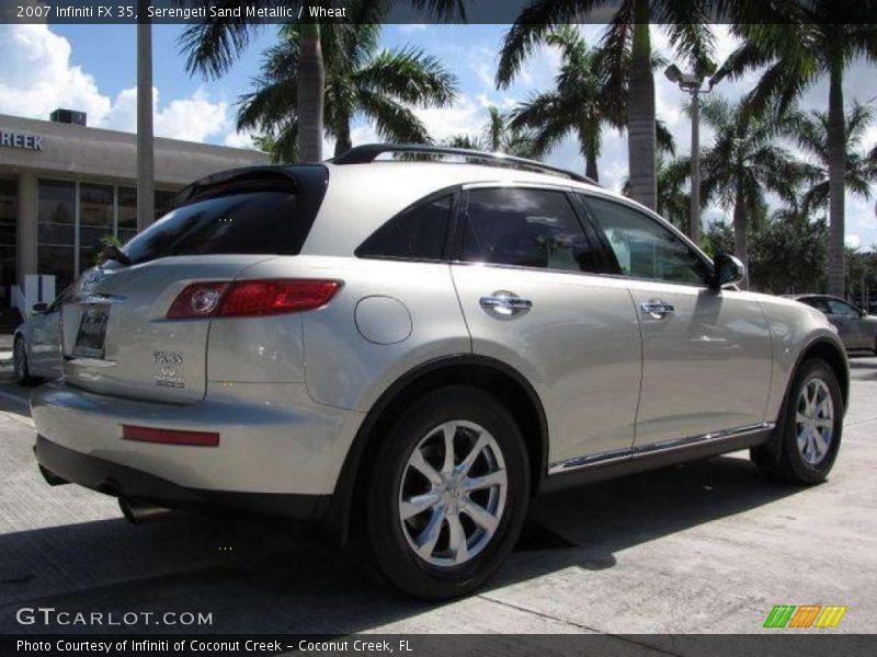 Serengeti Sand Metallic / Wheat 2007 Infiniti FX 35