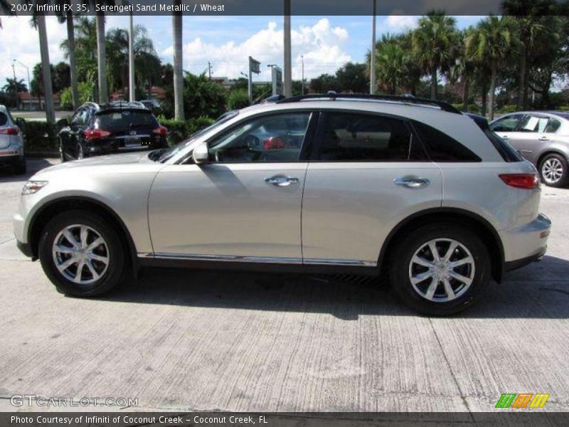 Serengeti Sand Metallic / Wheat 2007 Infiniti FX 35