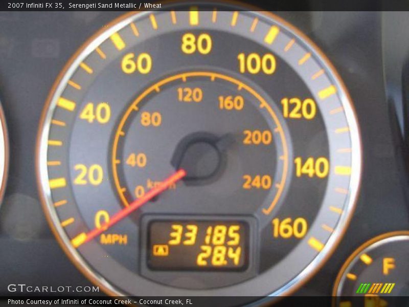Serengeti Sand Metallic / Wheat 2007 Infiniti FX 35