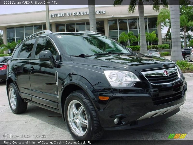Black Onyx / Tan 2008 Saturn VUE XR