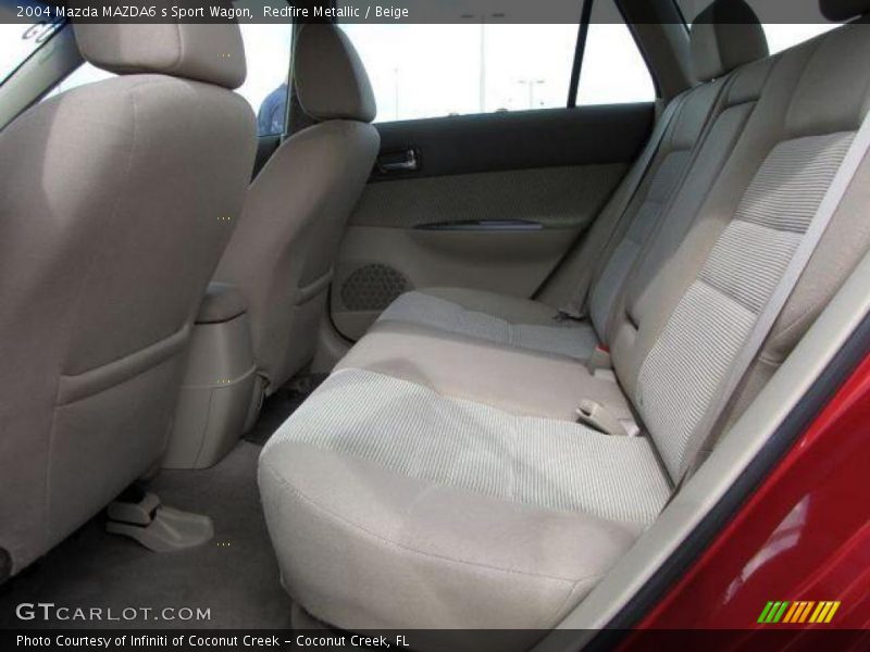 Redfire Metallic / Beige 2004 Mazda MAZDA6 s Sport Wagon