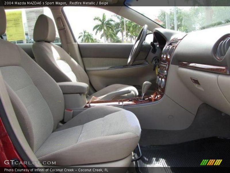Redfire Metallic / Beige 2004 Mazda MAZDA6 s Sport Wagon