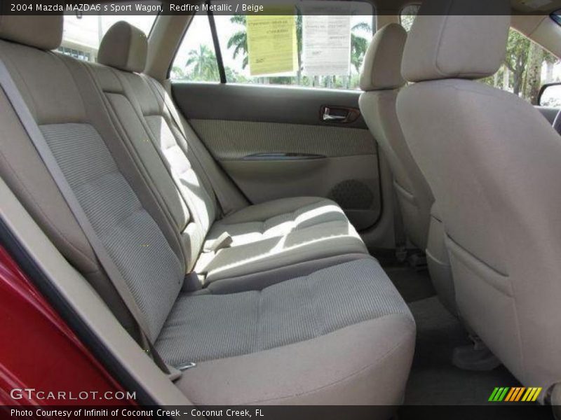 Redfire Metallic / Beige 2004 Mazda MAZDA6 s Sport Wagon