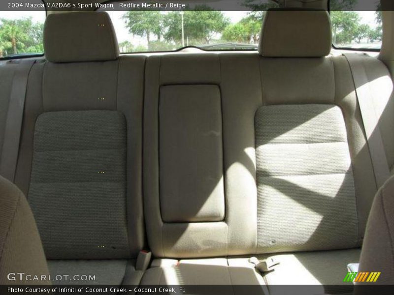 Redfire Metallic / Beige 2004 Mazda MAZDA6 s Sport Wagon