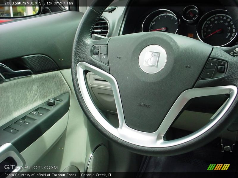 Black Onyx / Tan 2008 Saturn VUE XR