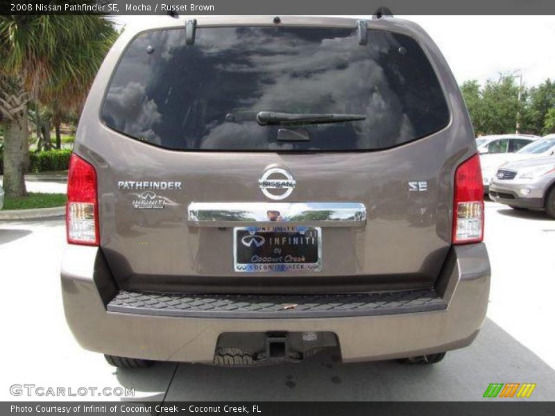Mocha / Russet Brown 2008 Nissan Pathfinder SE