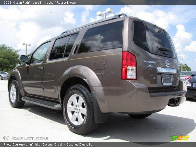Mocha / Russet Brown 2008 Nissan Pathfinder SE