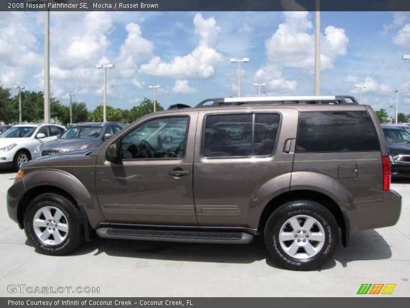 Mocha / Russet Brown 2008 Nissan Pathfinder SE