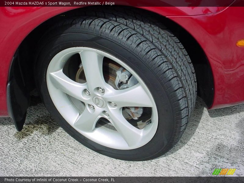 Redfire Metallic / Beige 2004 Mazda MAZDA6 s Sport Wagon