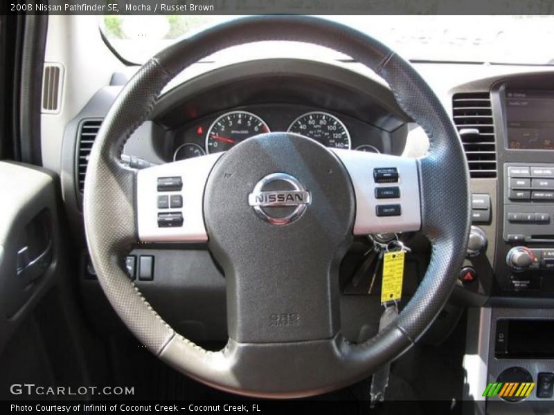 Mocha / Russet Brown 2008 Nissan Pathfinder SE