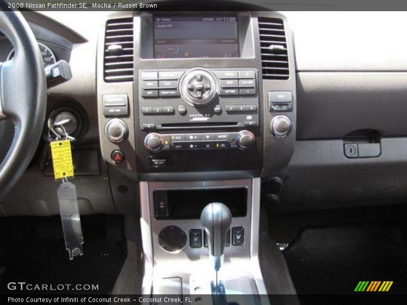 Mocha / Russet Brown 2008 Nissan Pathfinder SE