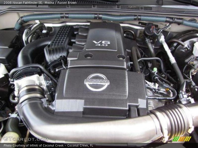 Mocha / Russet Brown 2008 Nissan Pathfinder SE