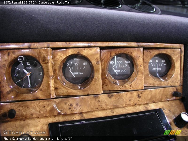 Red / Tan 1972 Ferrari 365 GTC/4 Convertible