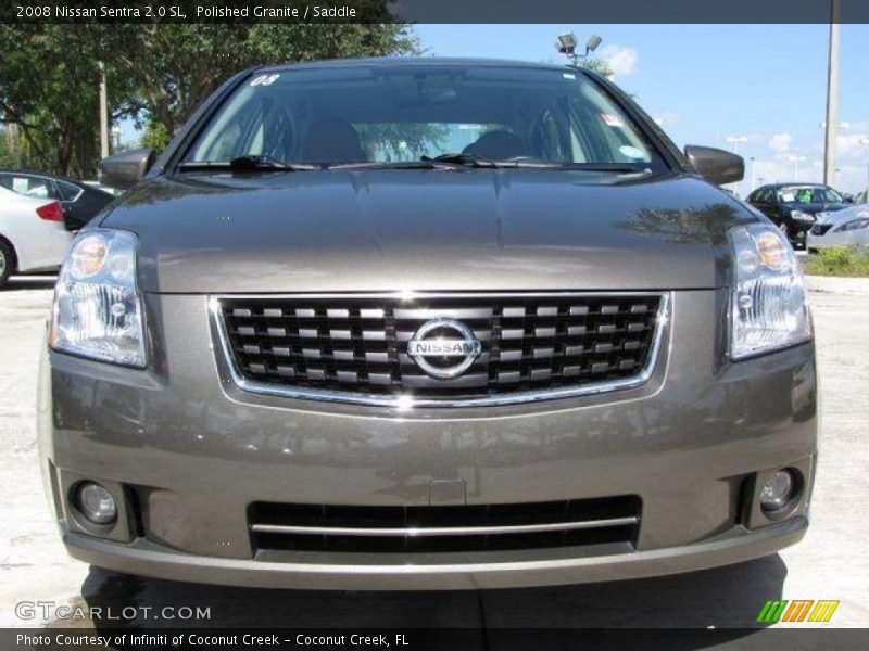 Polished Granite / Saddle 2008 Nissan Sentra 2.0 SL
