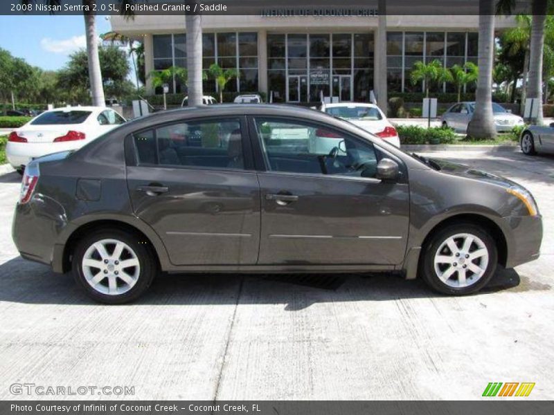 Polished Granite / Saddle 2008 Nissan Sentra 2.0 SL