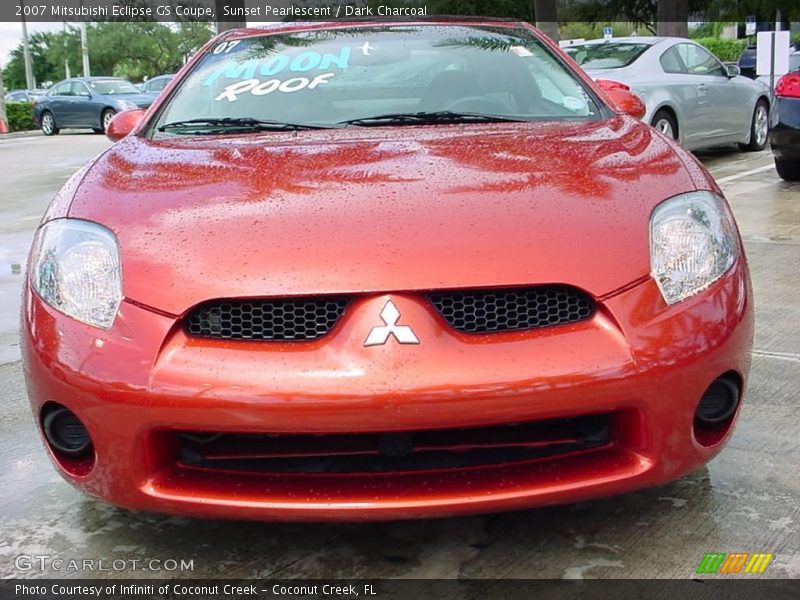 Sunset Pearlescent / Dark Charcoal 2007 Mitsubishi Eclipse GS Coupe