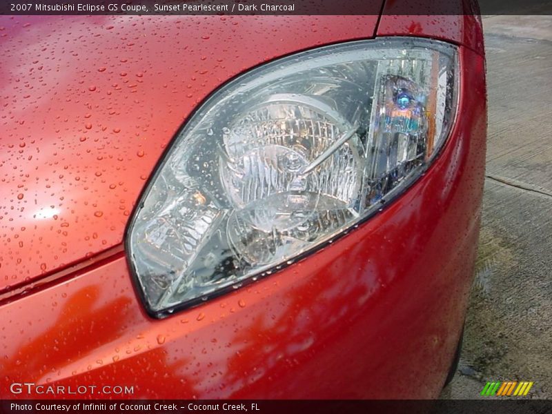 Sunset Pearlescent / Dark Charcoal 2007 Mitsubishi Eclipse GS Coupe