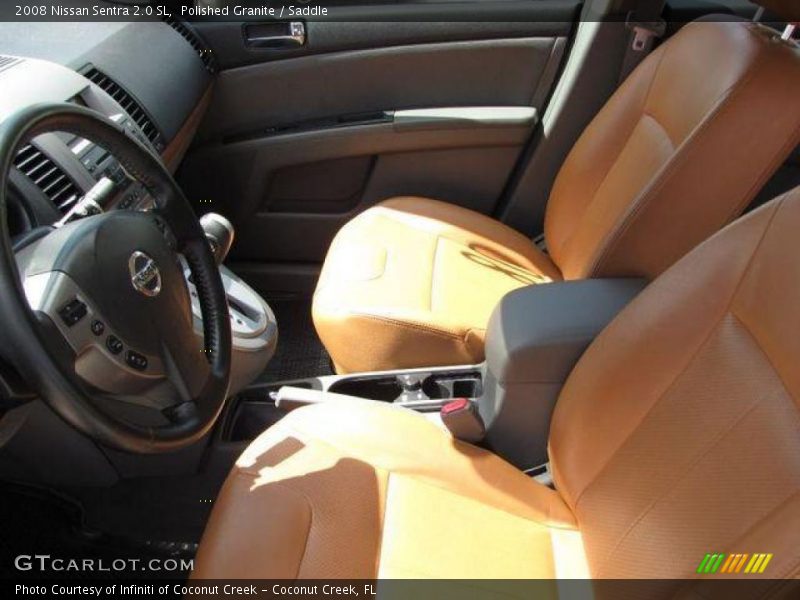 Polished Granite / Saddle 2008 Nissan Sentra 2.0 SL