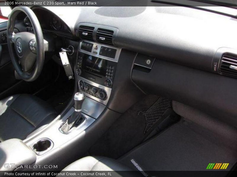 Mars Red / Black 2006 Mercedes-Benz C 230 Sport